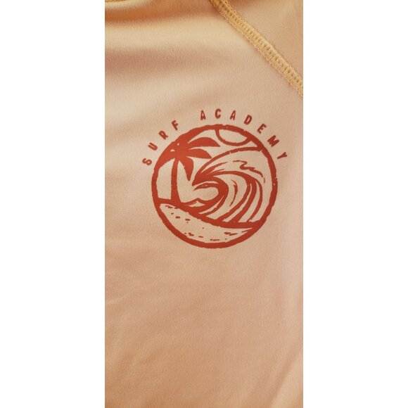 NWT Boys Graphic Print Orange Rash Guard UPF 50+ Quick Dry Size XXL 18 - Picture 4 of 6